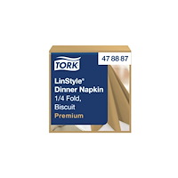 TORK Servett TORK LinStyle Middag beige 50/fp