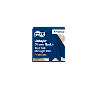 TORK Servett TORK LinStyle blå 39x39cm 50/fp
