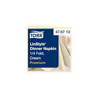 TORK Servett TORK LinStyle Middag creme 50/fp