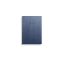 Burde Dagbok 1-års 2026 blå