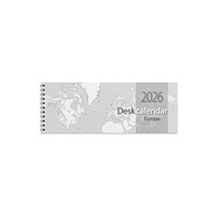 Burde Desk calendar Europe 2026