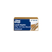 TORK Servett TORK Lunch 3-lags beige 150/fp