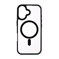 ONSALA Back Bumper Clear Case MagSerie iPhone 17 Clear Case Black