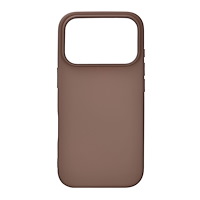 ONSALA Back Sil Touch Recycled MagSerie iPhone 17 Pro Chocolate
