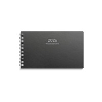 Burde Veckokalender Eco Line 2026 svart