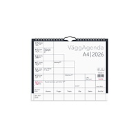 Burde Väggkalender Väggagenda A4 2026