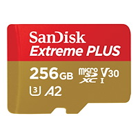 SANDISK SanDisk Extreme PLUS - flash-minneskort - 256 GB - mikroSDXC UHS-I