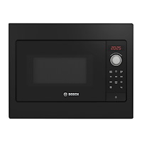 Bosch Group Bosch Serie | 2 BFL523MB3 - mikrovågsugn - inbyggd - svart (Öppnad)