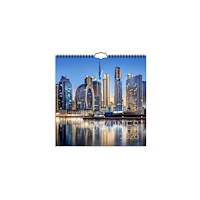 Burde Väggkalender Skylines 2026