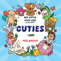 Legind A/S Cuties. En Cozy Coloring målarbok från My Little Cosy Life (häftad)