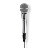 Hama Dynamic Microphone Mono Jam Star Silver