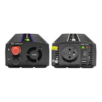 Qoltec Qoltec Monolith - strömomvandlare - MS wave, 230V, 1500, USB - 3000 Watt