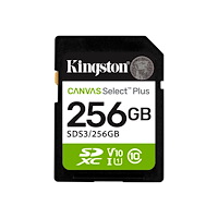 Kingston Kingston Canvas Select Plus - flash-minneskort - 256 GB - SDXC UHS-I
