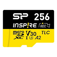Silicon Power SILICON POWER Inspire - flash-minneskort - 256 GB - microSDXC UHS-I U3