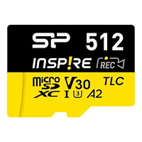 Silicon Power SILICON POWER Inspire - flash-minneskort - 512 GB - microSDXC UHS-I U3