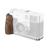 SMALLRIG SmallRig 5223 L-Shaped Mount Plate with Wooden Handle for FUJIFILM X half Silver