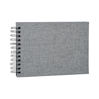 FOCUS Focus Essence Wire-O 23x17 Grey w. black sheets