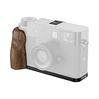 SMALLRIG SmallRig 5224 L-Shaped Mount Plate with Wooden Handle for FUJIFILM X half Black