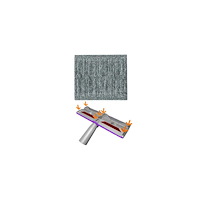 NO BRAND VENDOR (SE) Glidremsor TWINNER universal grå