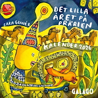 Ordfront förlag Det lilla året på prärien - Galagokalendern 2026 (häftad)