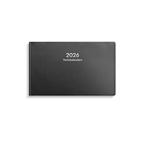 Burde Veckokalender 2026 plast svart