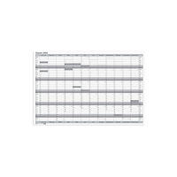 Burde Whiteboardtavla Årsplan 2026