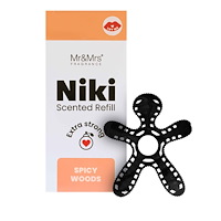 Mr&Mrs Fragrance Mr&Mrs Fragrance Niki Spicy Woods Car Air Freshener Refill