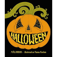 Hanna Karlzon Halloween : målarbok av Hanna Karlzon (inbunden)