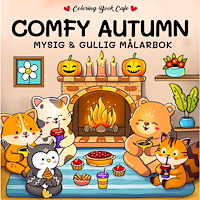 Legind A/S Comfy Autumn. Mysig och gullig Cozy Coloring målarbok från Coloring Book Cafe (häftad)