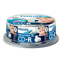 Philips Philips CR7D5JB25 - CD-R x 25 - 700 MB - lagringsmedier