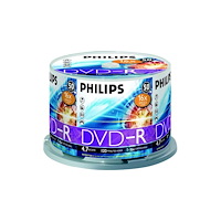 Philips Philips DM4S6B50F - DVD-R x 50 - 4.7 GB - lagringsmedier