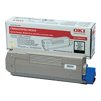 OKI OKI - svart - original - tonerkassett