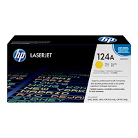 Hewlett-Packard HP 124A - gul - original - LaserJet - tonerkassett (Q6002A)