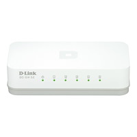 D-Link dlinkgo 5-Port Fast Ethernet Easy Desktop Switch GO-SW-5E - switch - 5 portar
