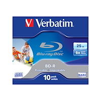 VERBATIM Verbatim - BD-R x 10 - 25 GB - lagringsmedier