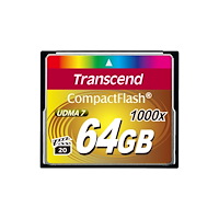 Transcend Information Transcend Ultimate - flash-minneskort - 64 GB - CompactFlash