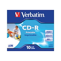 VERBATIM Verbatim - CD-R x 10 - 700 MB - lagringsmedier