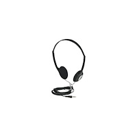 Manhattan Manhattan Stereo On-Ear Headphones (3.5mm), Adjustable Split Headband, Foam Earpads, Speaker 80W max, Standard 3.5mm ste...