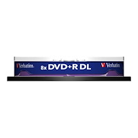 VERBATIM Verbatim - DVD+R DL x 10 - 8.5 GB - lagringsmedier