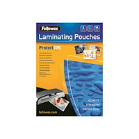 FELLOWES Fellowes Laminating Pouches Protect 175 Micron - 100-pack - glättat - A4 - lamineringsfickor