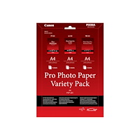 CANON Canon Pro Variety Pack PVP-201 - set med fotopapper - 15 ark - A4