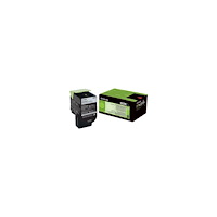 Lexmark International Lexmark 802K - svart - original - tonerkassett - LCCP, LRP
