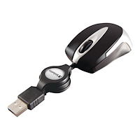 VERBATIM Verbatim Go Mini Optical Travel Mouse - mus - USB - svart