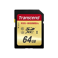 Transcend Information Transcend Ultimate - flash-minneskort - 64 GB - SDXC UHS-I