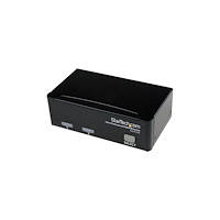 StarTech.com StarTech.com 2 Port Professional USB KVM Switch Kit with Cables - omkopplare för tangentbord/video/mus - 2 portar