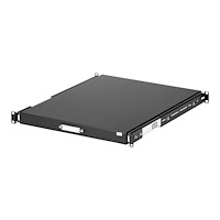 StarTech.com StarTech.com 1U Sliding Server Rack Mount Keyboard Shelf Tray - 55lbs - 22" Deep Steel Pull Out Drawer for 19" AV, Netwo...
