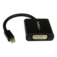 StarTech.com StarTech.com Mini DisplayPort till DVI videoadapter - Svart Mini DP till DVI - 1920x1200 - DVI-adapter - 17 cm