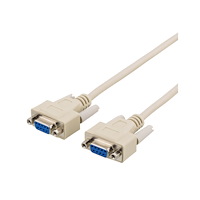 Deltaco DELTACO - seriell kabel - DB-9 till DB-9 - 3 m