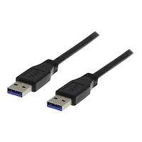 Deltaco DELTACO USB3-210 - USB-kabel - USB typ A till USB typ A - 1 m