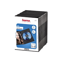 Hama Hama DVD Slim Box slimmat förvaringsetui för DVD